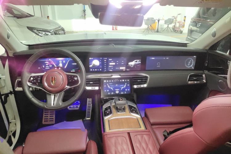 Used Hongqi E-HS9 2022 660 km Range Flagway Edition Six Seats Center Console