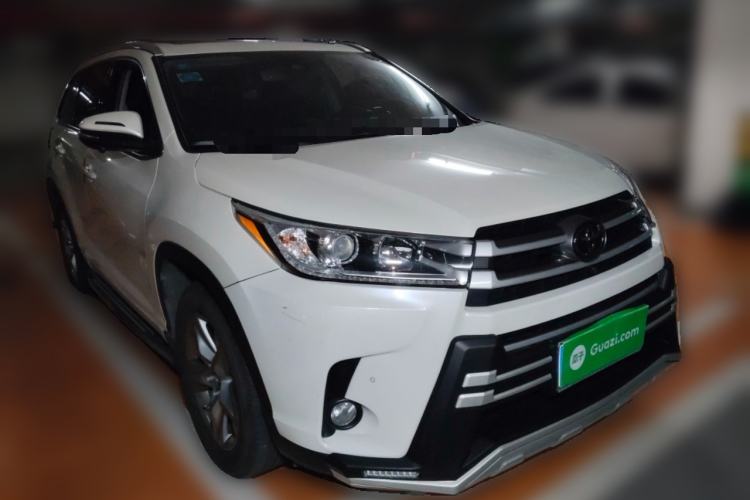 Used Toyota Highlander 2018 2.0T Four-Wheel Drive Luxury Version 7 Seats China VI Standard
