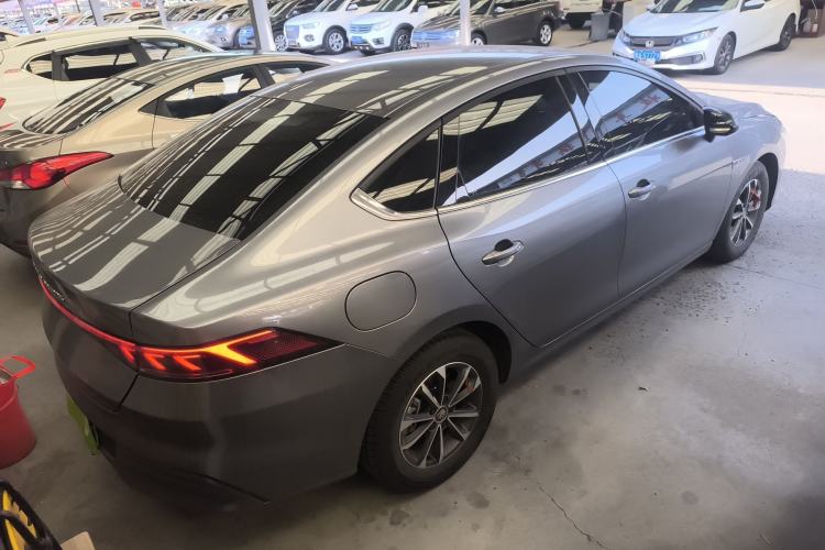 Used BYD Qin PLUS 2023 Champion Edition DM-i 55KM Leading Model Rear Right 45 Deg