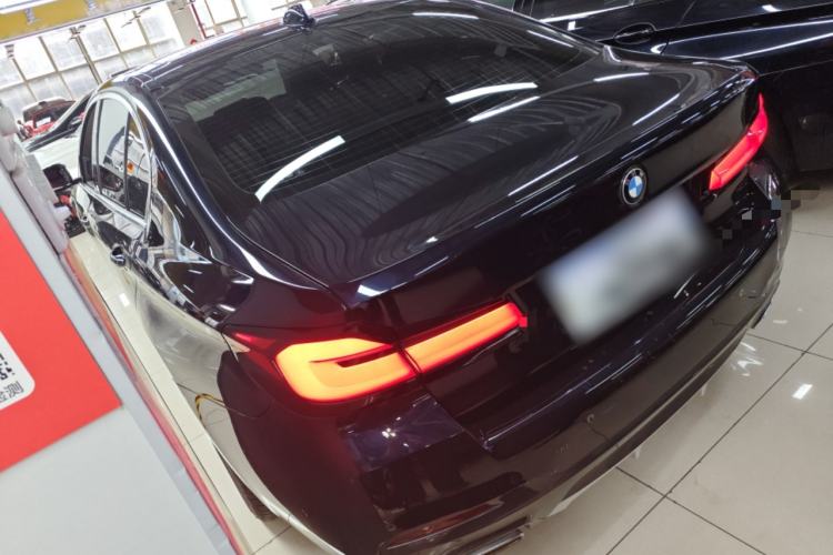 Used BMW 5 Series 2022 Restyled 530Li Leading Edition M Sport Package Rear Left 45 Deg