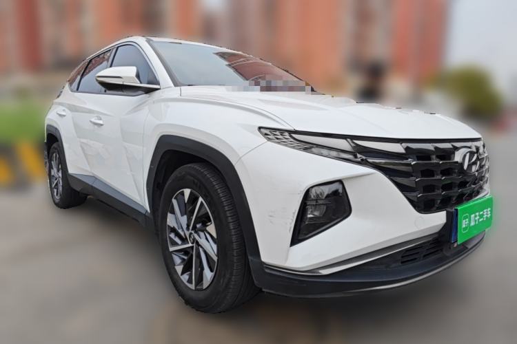 Used Hyundai Tucson 2021 Tucson L 1.5T DCT GLX Elite Edition Front Right 45 Deg