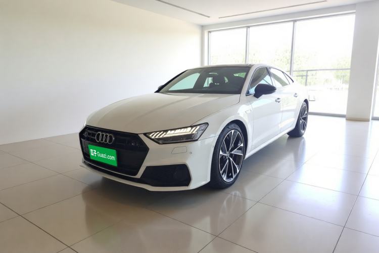 Used Audi A7L 2022 55 TFSI quattro S-line Zhiyuan Edition Obsidian Black Package Guazi used car, China used car export, Used car for sale, Used  cars, Cheapest cars for sale