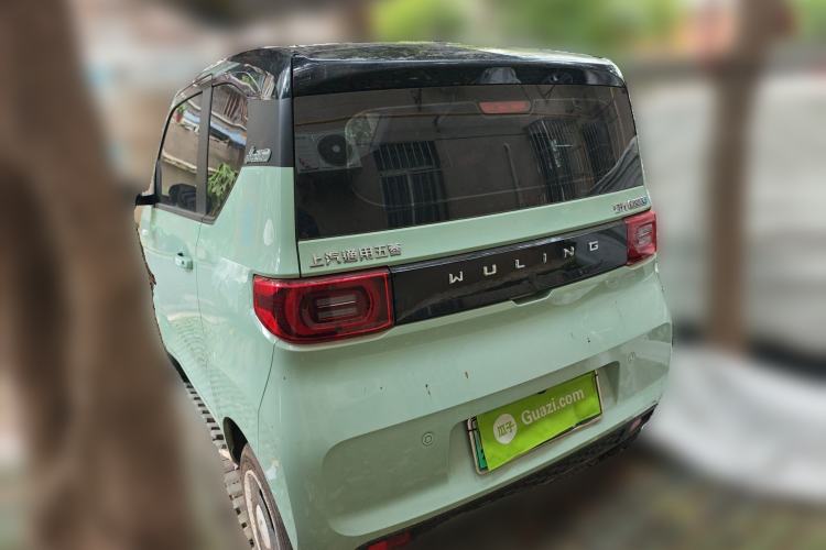 Used Wuling Hongguang MINIEV 2021 Macaron Premium Model – Lithium Iron Phosphate Rear Left 45 Deg
