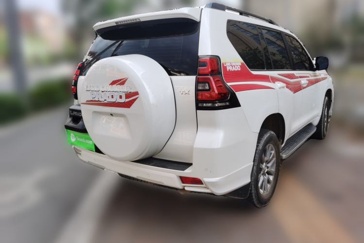 Used Toyota Prado 2019 3.5L Automatic TX-L Deluxe Edition with Rear-Mounted Spare Tire Rear Right 45 Deg