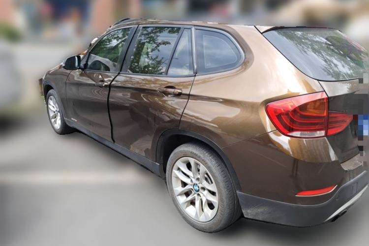 Used BMW X1 2014 sDrive18i Leading Model Rear Left 45 Deg