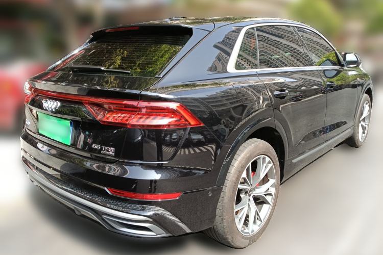 Used Audi Q8 2021 55 TFSI Prestige Dynamic Edition Rear Right 45 Deg