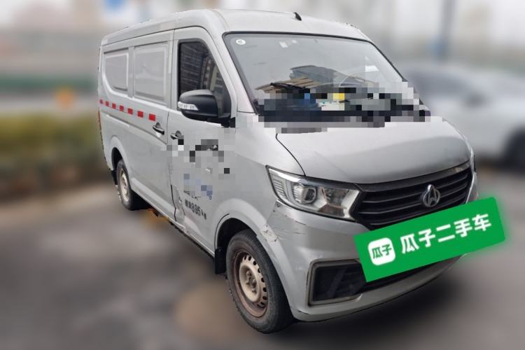 Used CHANGAN KUAYUE Xing V3 2022 1.5L Gasoline Enjoyment Model 2-Seat Van JL473QH Front Right 45 Deg