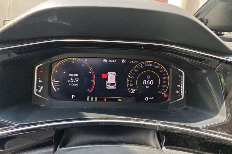 Used Volkswagen Tayron 2020 330TSI Two-Wheel Drive Luxury Connected Pro Edition Instrument Cluster
