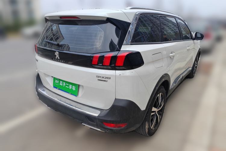 Used Peugeot 5008 2021 400THP 7-Seater Powerful Edition Rear Right 45 Deg