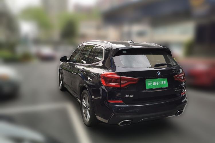 Used BMW X3 2020 xDrive25i M Sport Package Rear Left 45 Deg