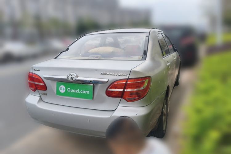 Used Toyota Corolla EX 2013 1.6L Automatic Luxury Edition Rear Right 45 Deg