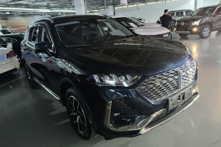 Used Wey Latte DHT-PHEV 2022 1.5T Four-Wheel Drive Extra-Large Version Front Right 45 Deg