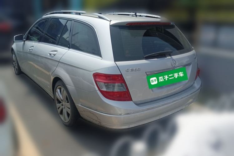 Used Mercedes-Benz C-Class 2015 C 200 station wagon Rear Left 45 Deg