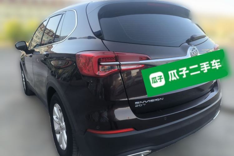 Used Buick Envision 2020 20T Two-Wheel Drive Luxury Model Rear Left 45 Deg