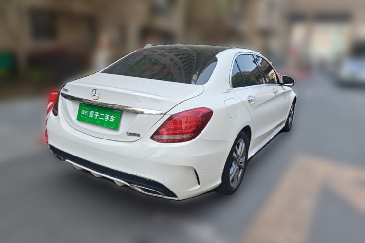 Used Mercedes-Benz C-Class 2018 C 200 L Sport Edition Rear Right 45 Deg