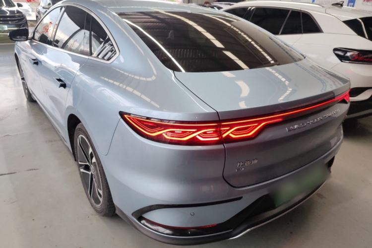 Used BYD Han 2023 EV Champion Edition 605KM Front-Drive Premium Model Rear Left 45 Deg