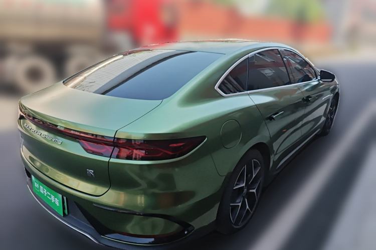 Used BYD Han 2022 EV Genesis Edition 715KM Front-Wheel-Drive Prestige Model Exterior 5