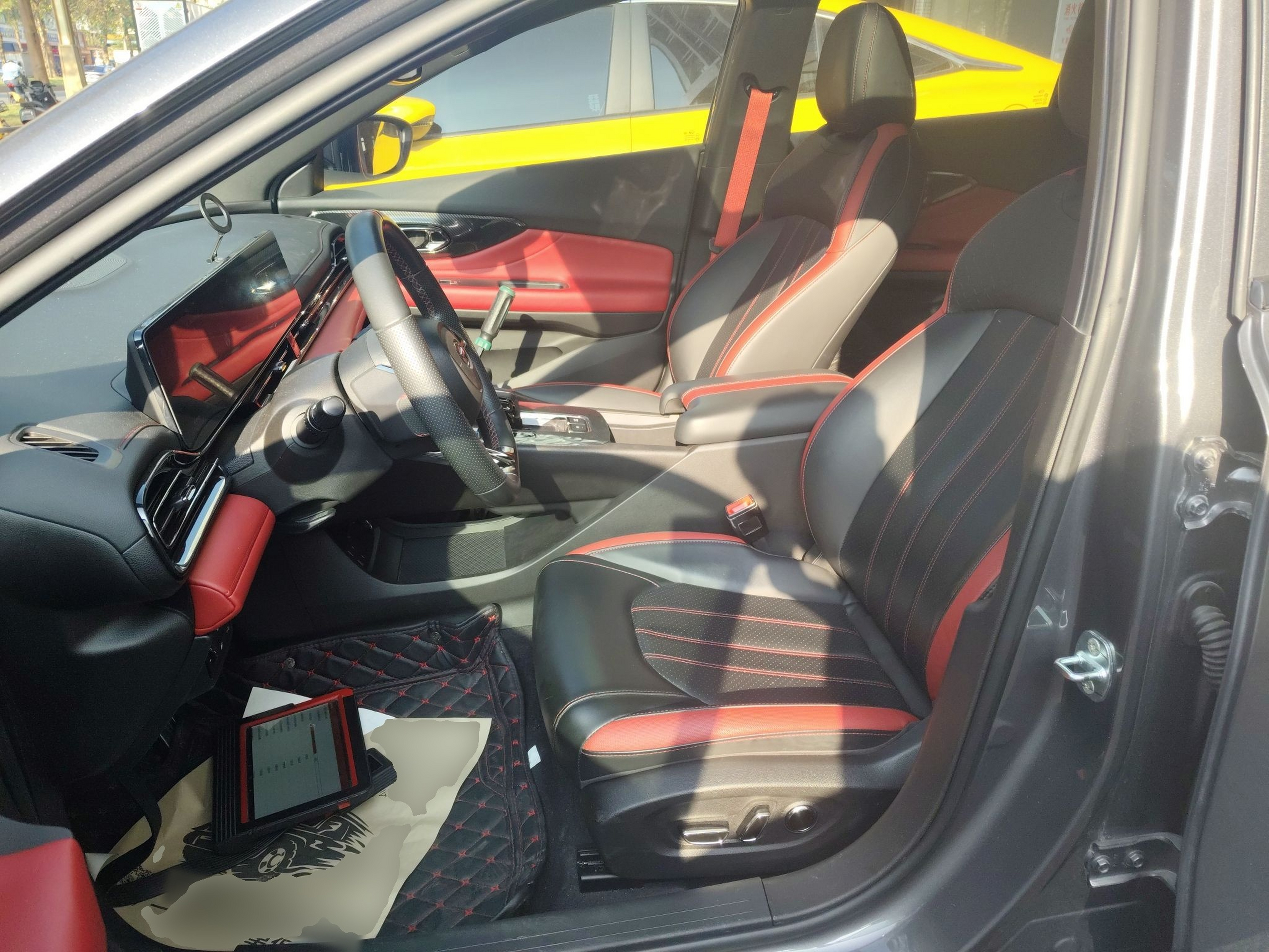 Avant de la voiture