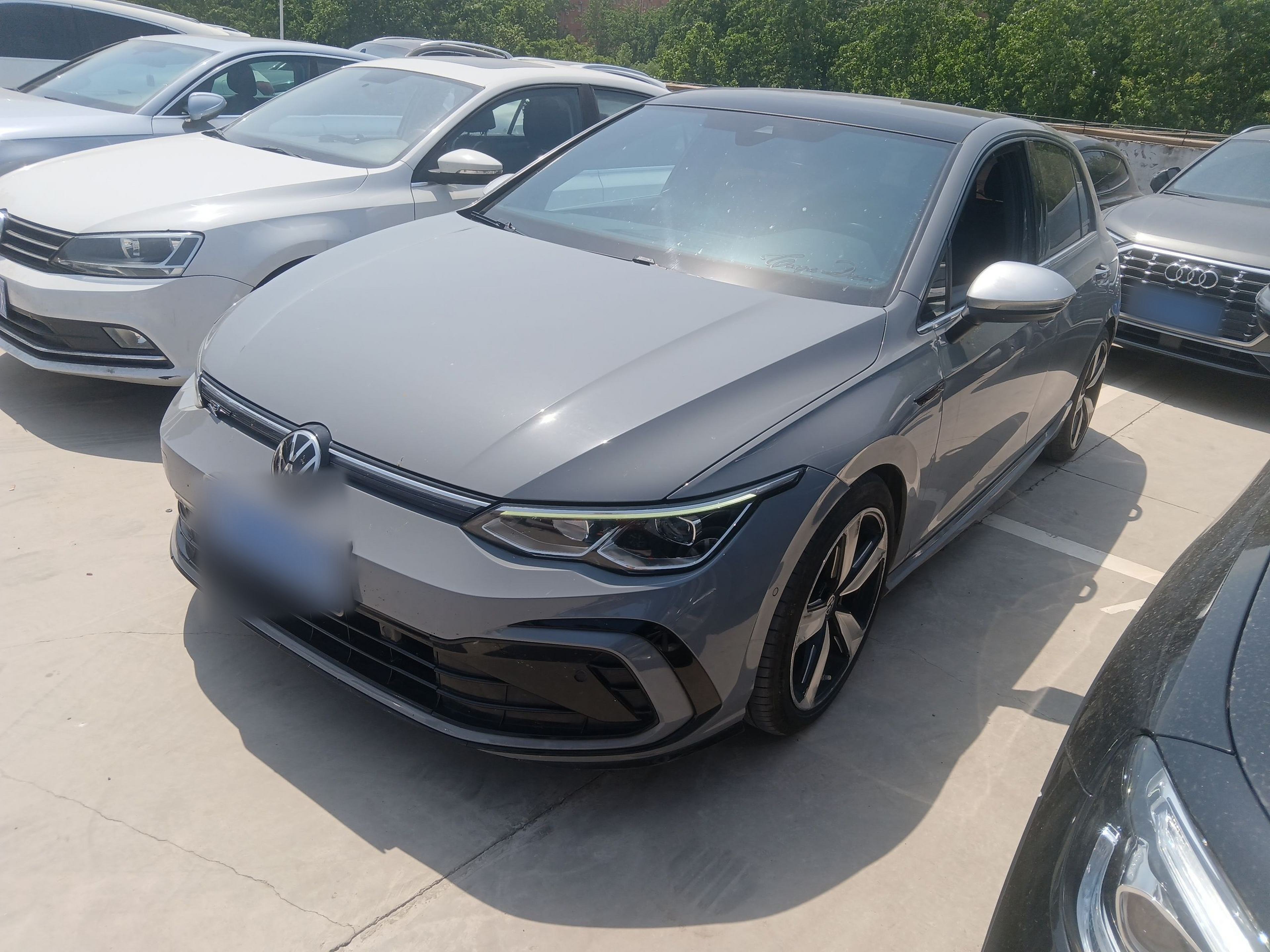 Parte inferior delantera