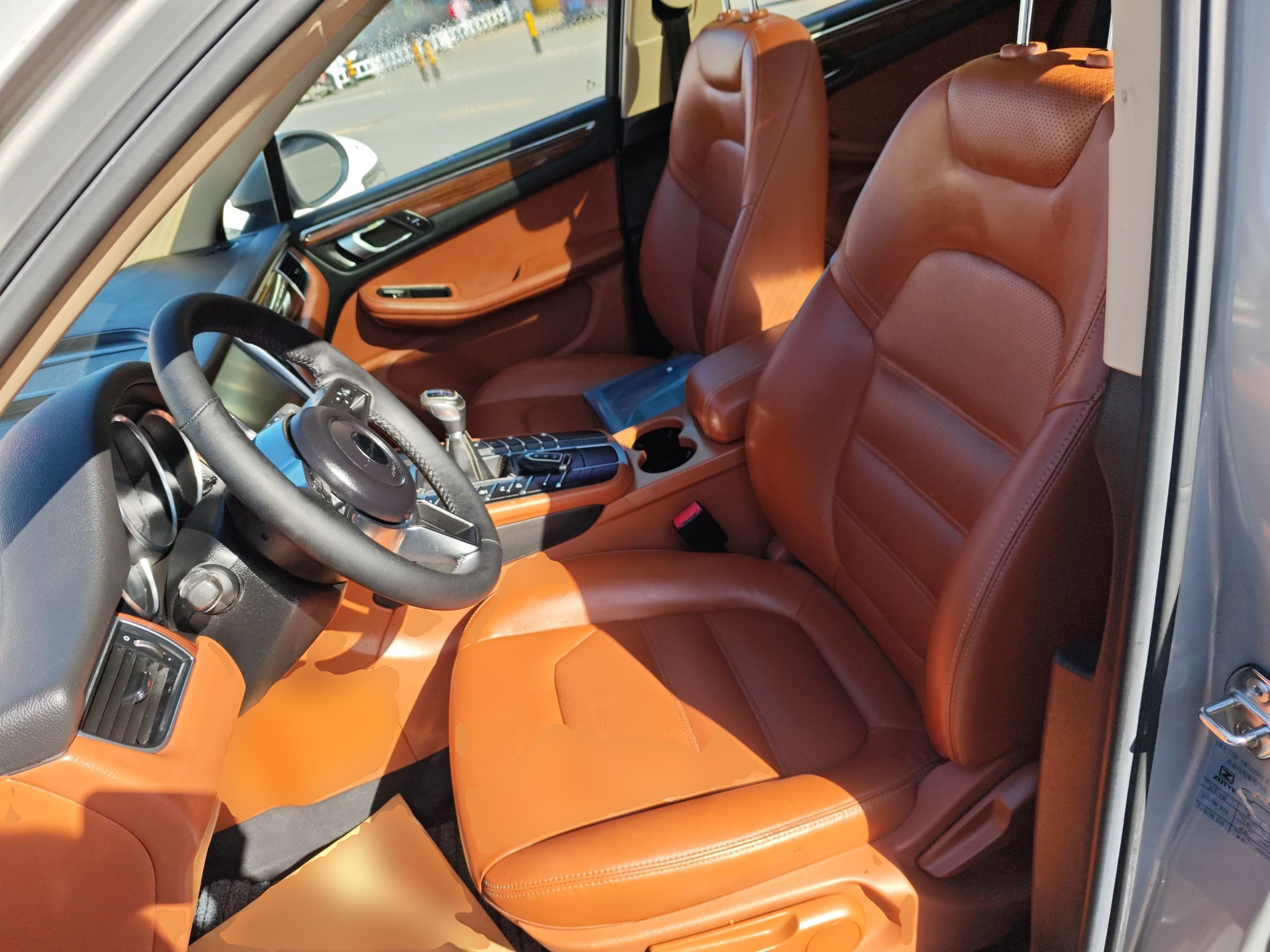 Avant de la voiture
