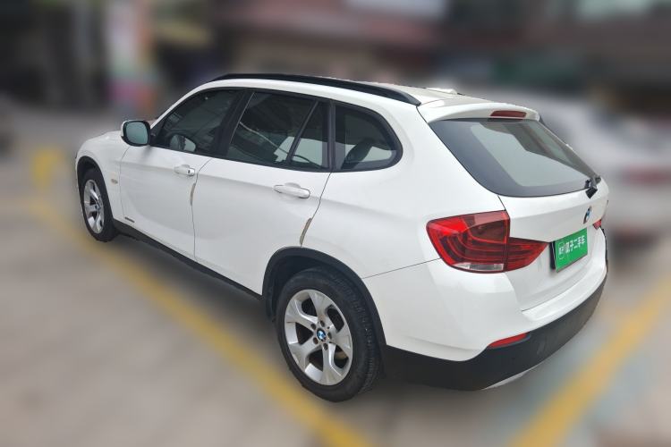 Used BMW X1 2012 sDrive18i Luxury Model Rear Left 45 Deg
