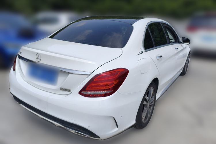 Used Mercedes-Benz C-Class 2015 Revised C 200 L Sport Edition Rear Right 45 Deg