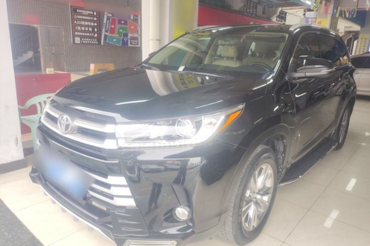 Used Toyota Highlander 2018 2.0T Two-Wheel Drive Elite Edition 7 Seats China VI Standard