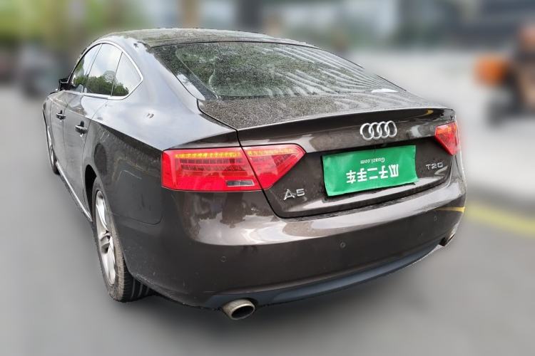 Used Audi A5 2012 2.0TFSI Sportback Rear Left 45 Deg