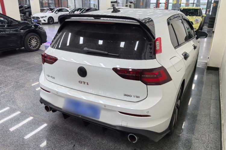 Used Volkswagen Golf GTI 2021 380TSI DSG GTI Rear Right 45 Deg