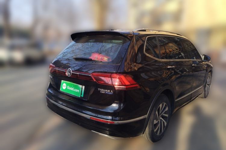 Used Volkswagen Tiguan L New Energy 2020 430 PHEV Plug-in Hybrid Flagship Edition Rear Right 45 Deg