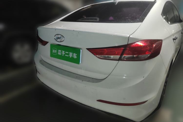 Used Hyundai Elantra (6th Generation / Lingdong) 2019 1.4T Dual-Clutch Xuan Dong · Dynamic Model Rear
