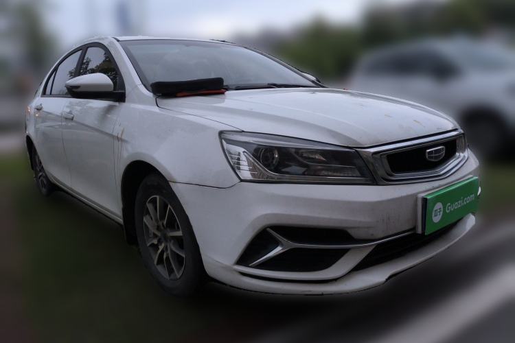 Used Geely Auto Emgrand 2019 Leading Edition 1.5L CVT Luxury Model China VI Standard Front Right 45 Deg