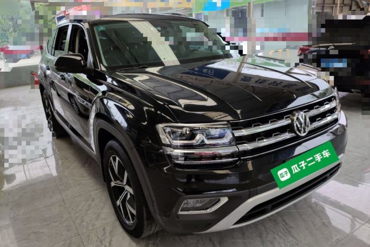 Used Volkswagen Teramont 2020 380TSI Four-Wheel Drive Luxury Version China VI Standard Front Right 45 Deg