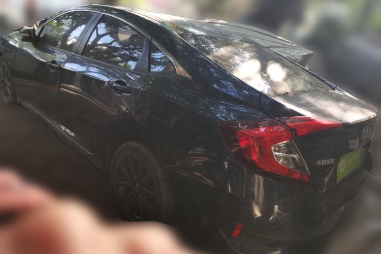 Used Honda Civic 2019 220TURBO CVT Dynamic Edition China VI Rear Left 45 Deg