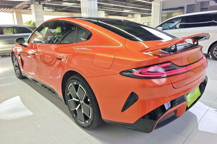 Used Xiaomi Auto SU7 2024 Rear-Drive Ultra-Long Range Advanced Pro-Level Intelligent Driving Version Rear Left 45 Deg