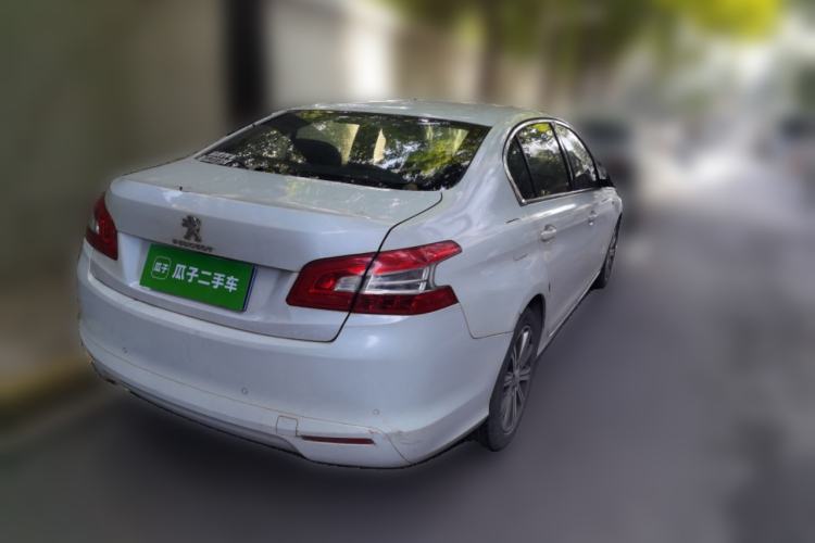 Used Peugeot 408 2015 1.2T Automatic Luxury Edition Rear Right 45 Deg