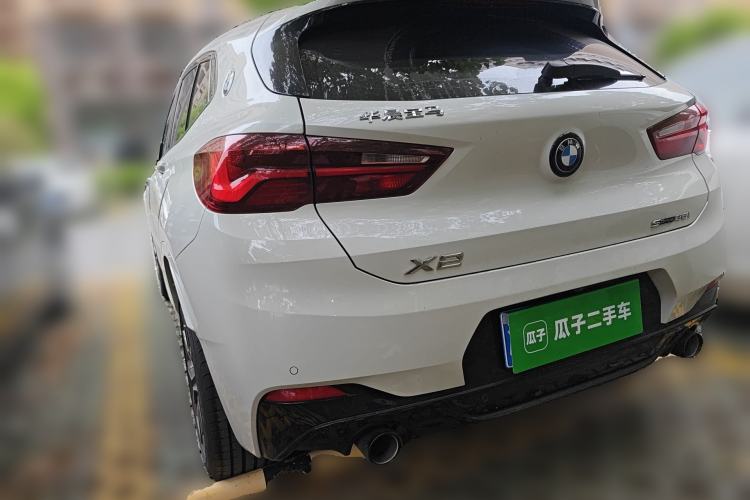 Used BMW X2 2021 Restyled sDrive25i Midnight Edition Rear Left 45 Deg