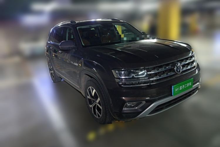 Used Volkswagen Teramont 2017 380TSI Four-Wheel Drive Luxury Edition Front Right 45 Deg