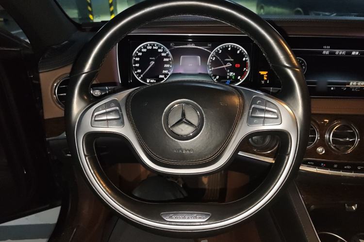 Used Mercedes-Benz S-Class 2016 S 320 L Business Model Steering Wheel