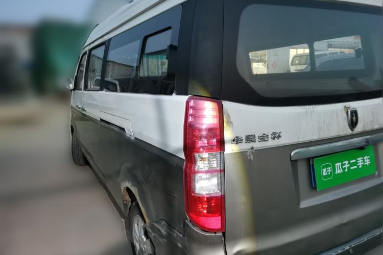 Used Jinbei New Hiace X30L 2016 1.5L Wealth Edition DLCG14 Rear Left 45 Deg