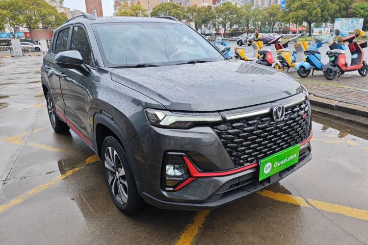 Used CHANGAN CS35PLUS 2022 Blue Whale NE 1.4T DCT Luxury Model Front Right 45 Deg