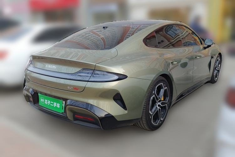 Used Xiaomi Auto SU7 2024 Four-Wheel Drive Ultra-Long Range Advanced Intelligent Driving Max Edition Rear Right 45 Deg
