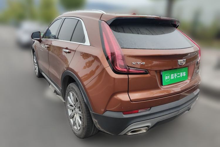 Used Cadillac XT4 2018 28T Two-Wheel Drive Leading Sport Model Rear Left 45 Deg