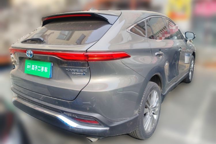 Used Toyota Harrier 2022 Dual-Engine 2.5L CVT Four-Wheel Drive Flagship Edition Rear Right 45 Deg