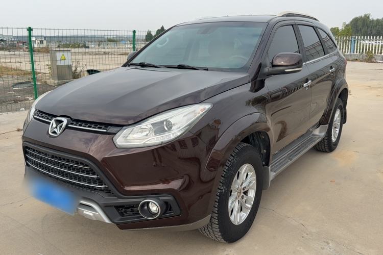 Used JMC Yusheng S350 2017 2.0T Automatic 2WD Diesel Luxury Version with Sunroof 5 Seats