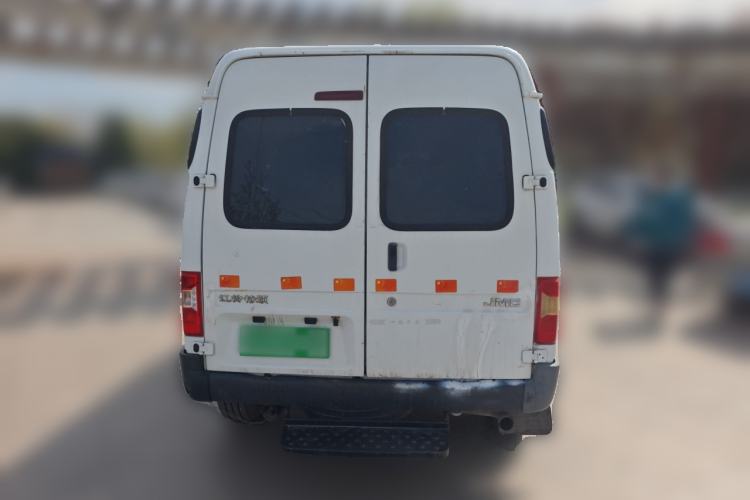 Used JMC Transit 2020 2.8T Business-Grade Long-Wheelbase Mid-Roof 9-Seater China V Emission Standard JX493 Rear