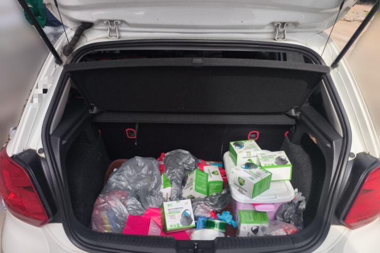 Used Volkswagen Polo 2014 1.4L Manual Fashion Edition Trunk