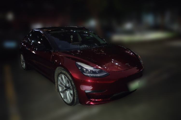 Used Tesla Model 3 2020 Refreshed Version Long-Range Rear-Wheel Drive Front Right 45 Deg