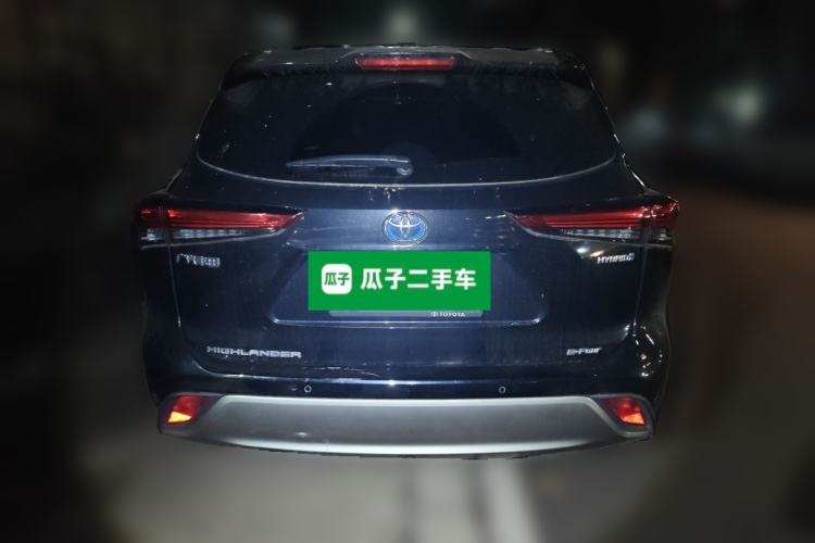 Used Toyota Highlander 2022 Dual-Engine 2.5L Four-Wheel Drive Prestige Version 7 Seats Exterior 4