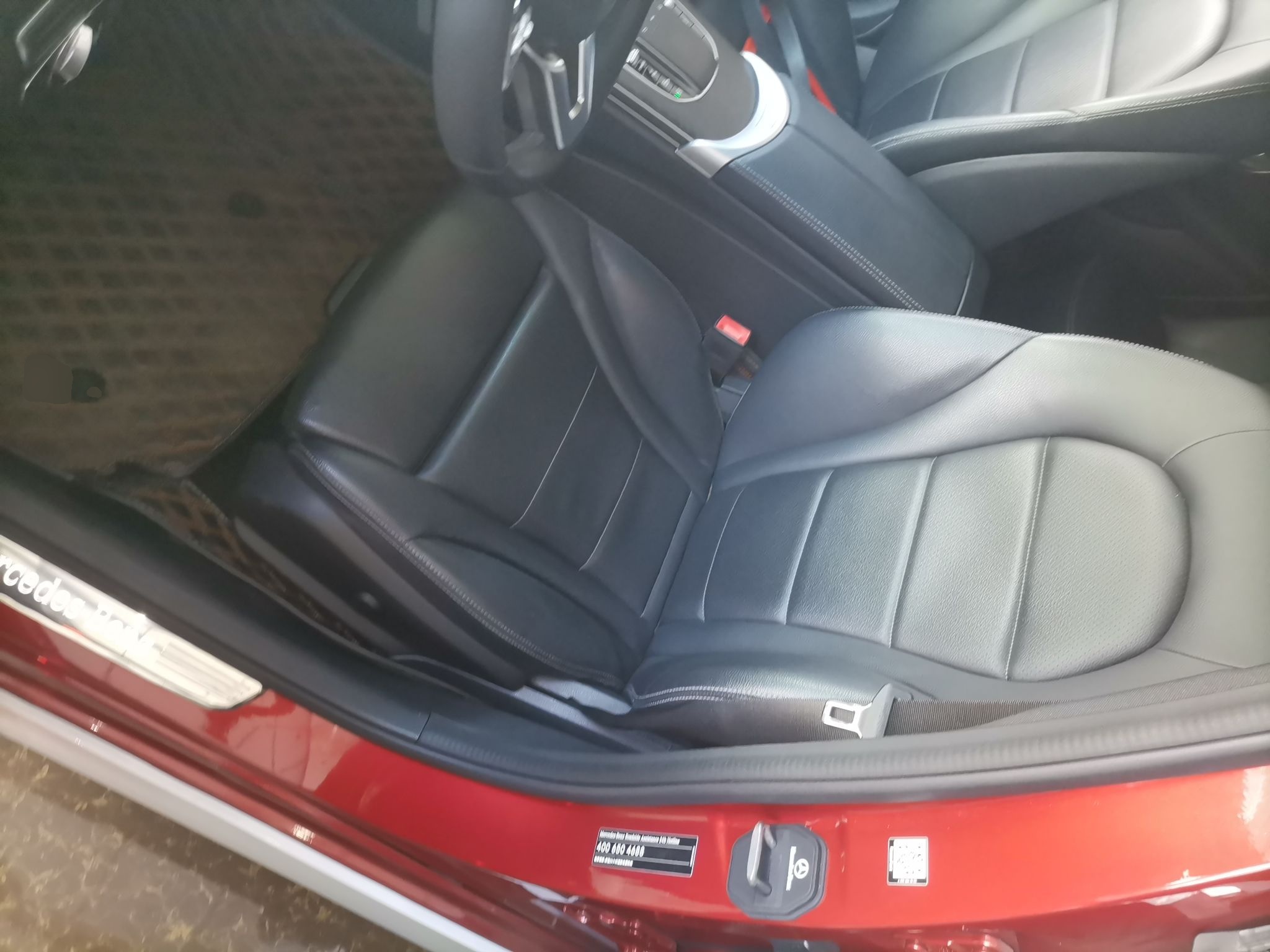 Avant de la voiture